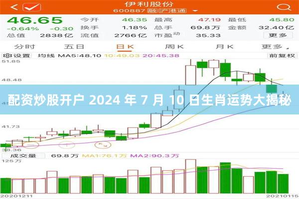 配资炒股开户 2024 年 7 月 10 日生肖运势大揭秘