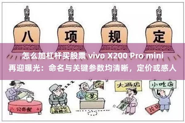 怎么加杠杆买股票 vivo X200 Pro mini再迎曝光：命名与关键参数均清晰，定价或感人