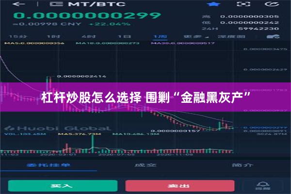 杠杆炒股怎么选择 围剿“金融黑灰产”